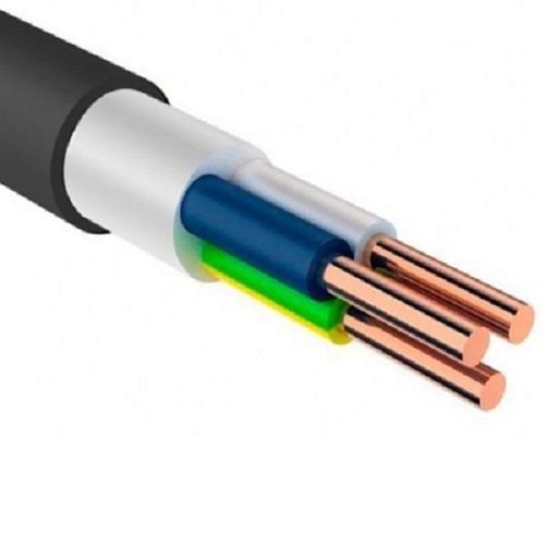 Кабель силовой ВВГнг(А)-LS 3x10,0ок(N,PE)-0,66 ГОСТ круглый картинка